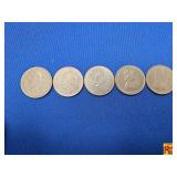 British Pence Coins Featuring Queen Elizabeth II