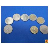 Various Coins from the Republic of Ghana