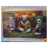 5 oz Colorized Copper Bullion Bar of Nightmare Flush featuring Dracula, Pennywise and the Joker