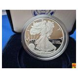 2007 American Silver Eagle Coin, "Walking Liberty" design