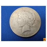 Vintage 1922 United States Peace Silver Dollar