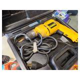 DeWalt Corded Power Drill with Carrying Case