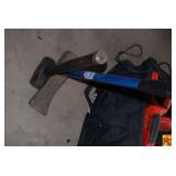 Hand Tool Set Including Sledge Hammer and Mattock