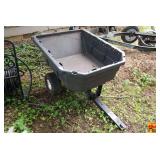 Tow-Behind Poly Lawn and Garden Utility Cart