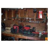 Assorted Tool Bags and Workshop Equipment Lot