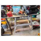Metal and Wood Shop Work Table