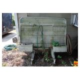Diamond Plate Aluminum Utility Rack with Storage Bins