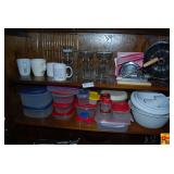 Assorted Kitchenware and Food Storage Container Collection