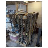 Pallet Of Heavy Duty Tow Chains & Rigging Equipment