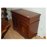 Ashley Furniture Cherry Console Cabinet