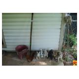 Yard/Garden Decor, Shovel, Mop & Bucket