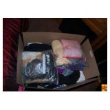 Box Lot of Assorted Apparel and Textiles