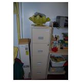 Four Drawer Metal Filing Cabinet