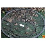 Four-Piece Metal Mesh Patio Furniture Set