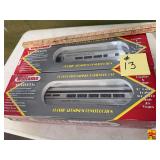 Williams 60-foot Luxury Liner Passenger Car;  15" In Length; O Gauge; Operates On 0-31 Gauge Track