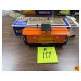 K-Line Electric Trains Long Island RR Lighted Caboose K-6117 with Original Box