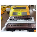 Rail King By MTH Electric Trains O-27 Madison Passenger Combine/Diner 2-Car Set Pennsylvania Item No. 30-6251