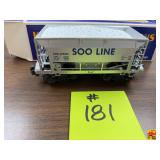 K-Line Soo Line Hopper Car Model Train with Original Box