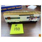 K-Line O Gauge De Moor Winery and Vineyard Fall 99 Boxcar Model Train with Original Box