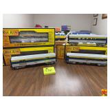 Rail King Delaware & Hudson, (3) Passenger Cars & Baggage Car