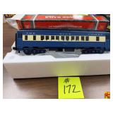 M.T.H. RailKing Rugged Rails Jersey Central O-27 Madison Coach Car The Blue Comet 30-6164
