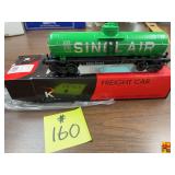 K-Line Sinclair O Gauge Model Train Freight Car with Original Box