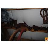 Assorted Cast Iron Plow Parts and Hardware Lot