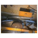 Metal Implement Draft Bar Assembly with Associated Hardware