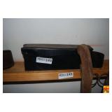 Metal Implement Toolbox with Hinged Lid