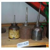 McCormick Deering Farm Machinery Implements Oil Cans Lot