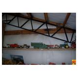 Assorted Pressed Steel and Diecast Toy Vehicles and Farm Equipment Lot