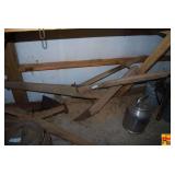 Horse Drawn Wooden Plow