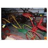 Bradley Riding Attachment for Walking Plows (Wooden Seeder Not Included)