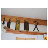 Lot of Hanging Scales & Weights