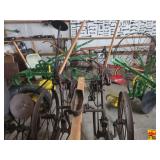 Harriman Mfg. Co. Volunteer Model A Walking Cultivator with Spring Tooth Attachments