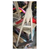 Wooden Hand Cultivator with Steel Wheel and Blade