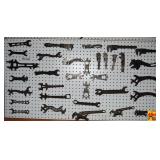 Collection of Assorted Wrenches and Hand Tools