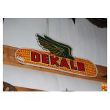 DeKalb Winged Ear Corn Metal Sign