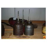 International Harvester Co. Metal Oil Cans