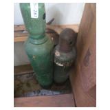 Set of Two Oxygen Gas Cylinders