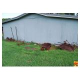 Lot of Farm Implement Parts
