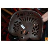 Woline Cast Iron Implement Seat with Openwork Design