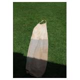 Vintage Cotton Picking Sack: Bemis Dura-Dot 7 1/2 FT Canvas Agricultural Seed Corn Bag