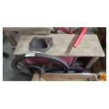 Improved Dexter Corn Sheller and Separator with Wood and Cast Iron Construction
