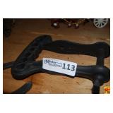 Cast Iron Gate Handle and Horseshoe