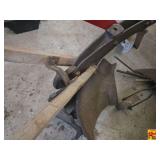 Horse-Drawn Walking Plow with Wooden Handles (Syracuse Plow Not Included)