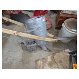 Walk Behind Push Type Metal Seed Planter