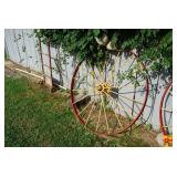 Metal Spoke Farm Implement Wheel