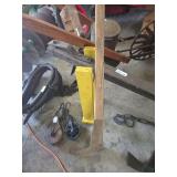 Wooden Handle Hay Knife or Cutter Tool