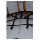 Cast Iron Hay Harpoon Fork with Chain Rigging